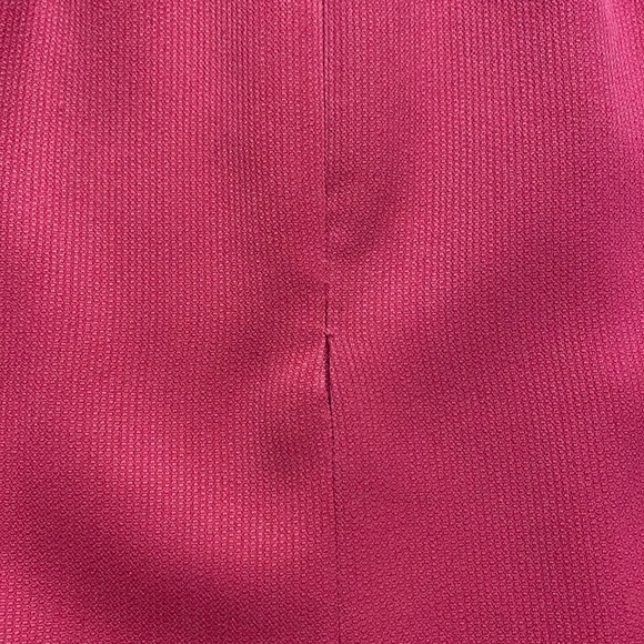 ANN TAYLOR STUDIO Vintage skirt suit set double breasted jacket pink size 6 - Picture 15 of 17